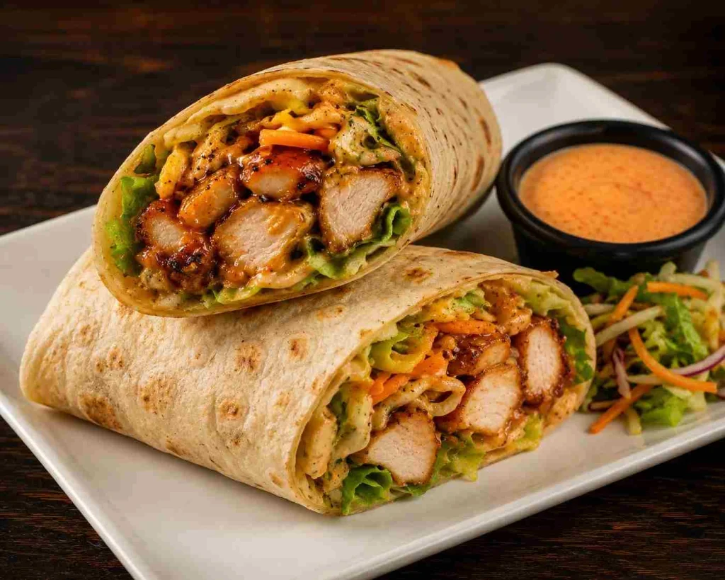 Firecracker Chicken Wraps