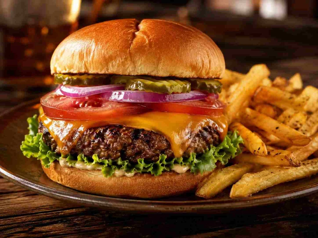 Half-Pound Steakhouse Cheeseburger*