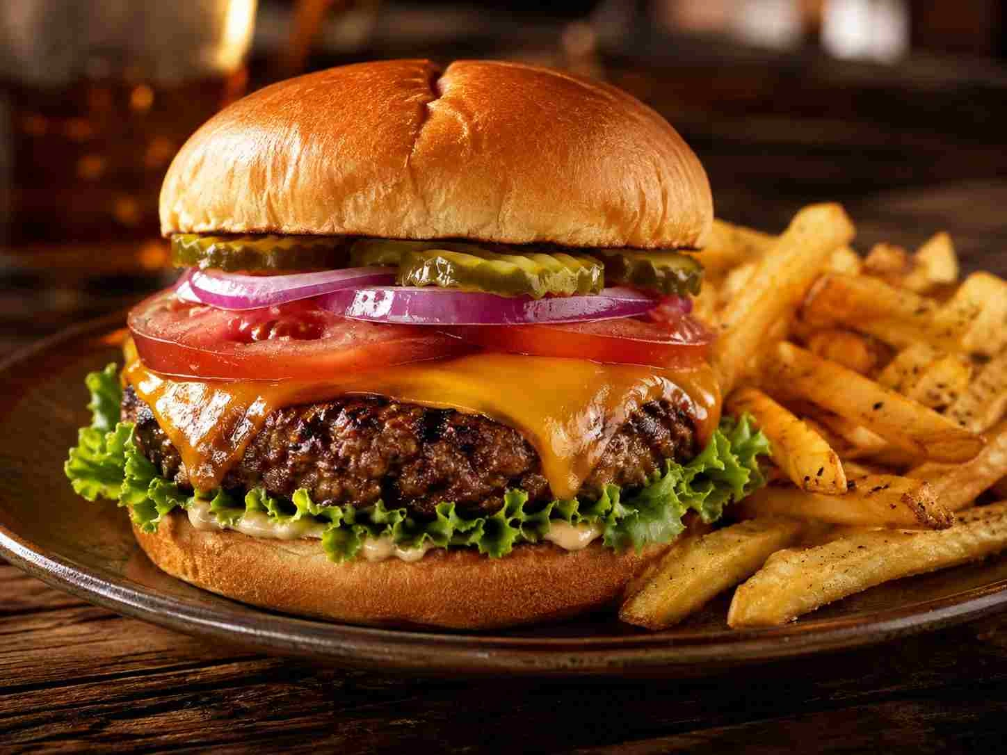 Half-Pound Steakhouse Cheeseburger*