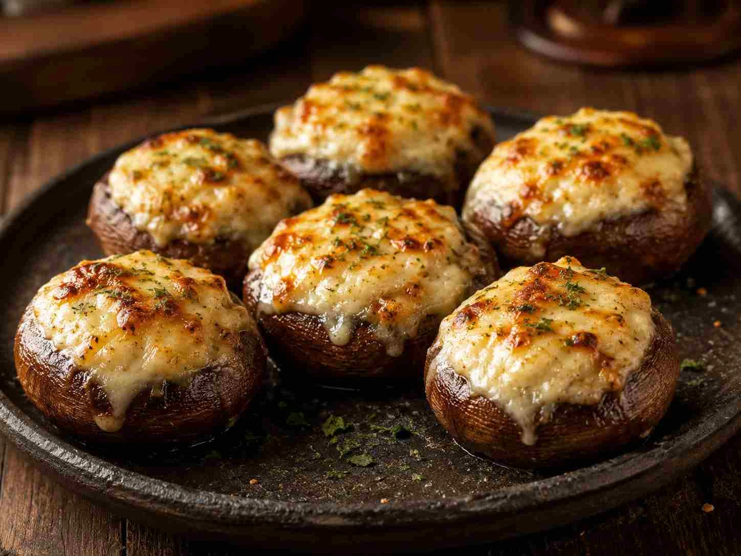 LongHorn White Cheddar Stuffed Mushrooms Menu Prices, Calories & Nutrition’s White Cheddar Stuffed Mushrooms