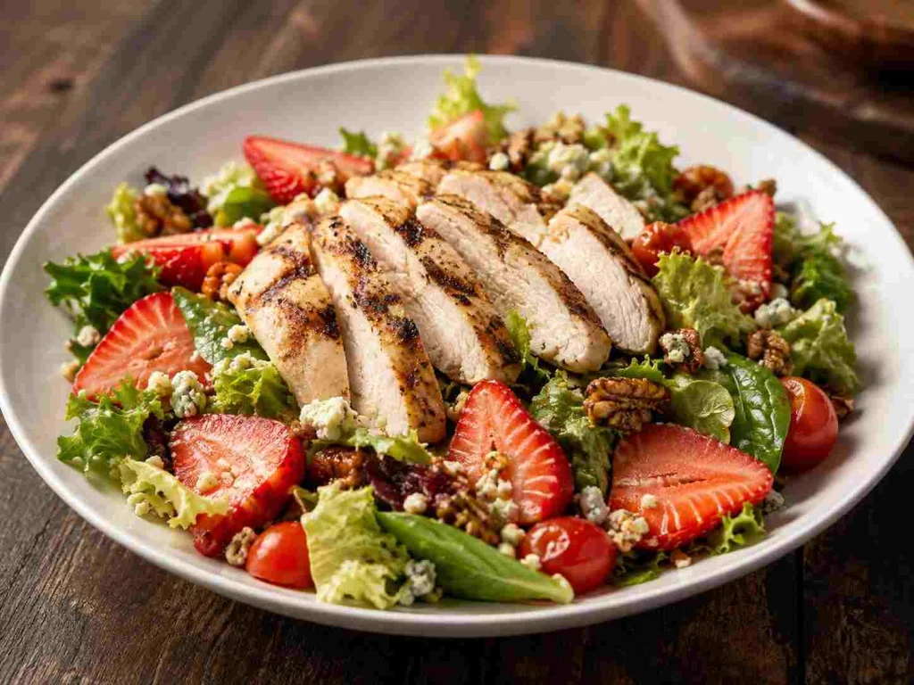 Grilled Chicken & Strawberry Salad