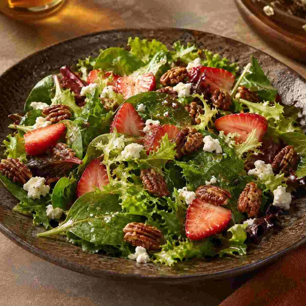 Strawberry & Pecan Salad