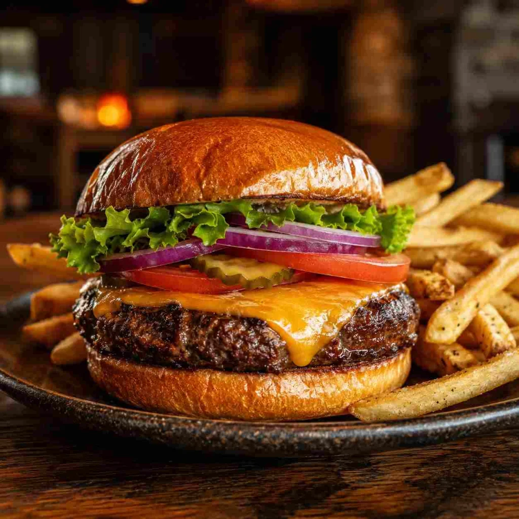 Half-Pound Steakhouse Cheeseburger*