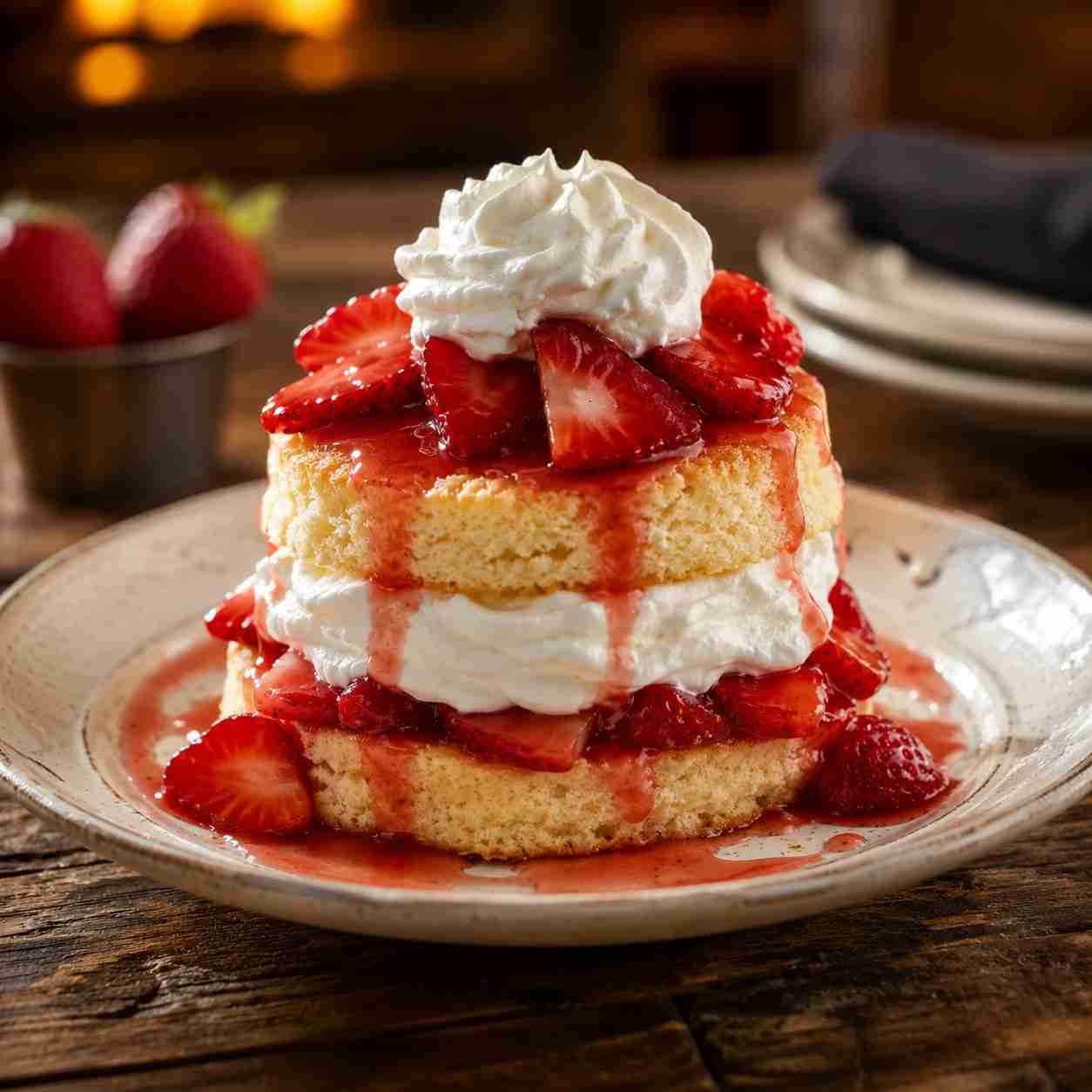 Longhorn Strawberries & Cream Shortcake Menu Prices, Calories & Nutrition’s Strawberries & Cream Shortcake