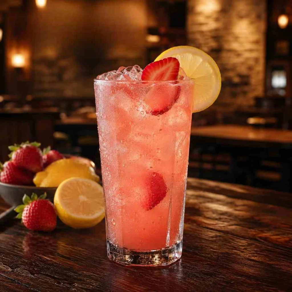 Spiked Strawberry Lemonade